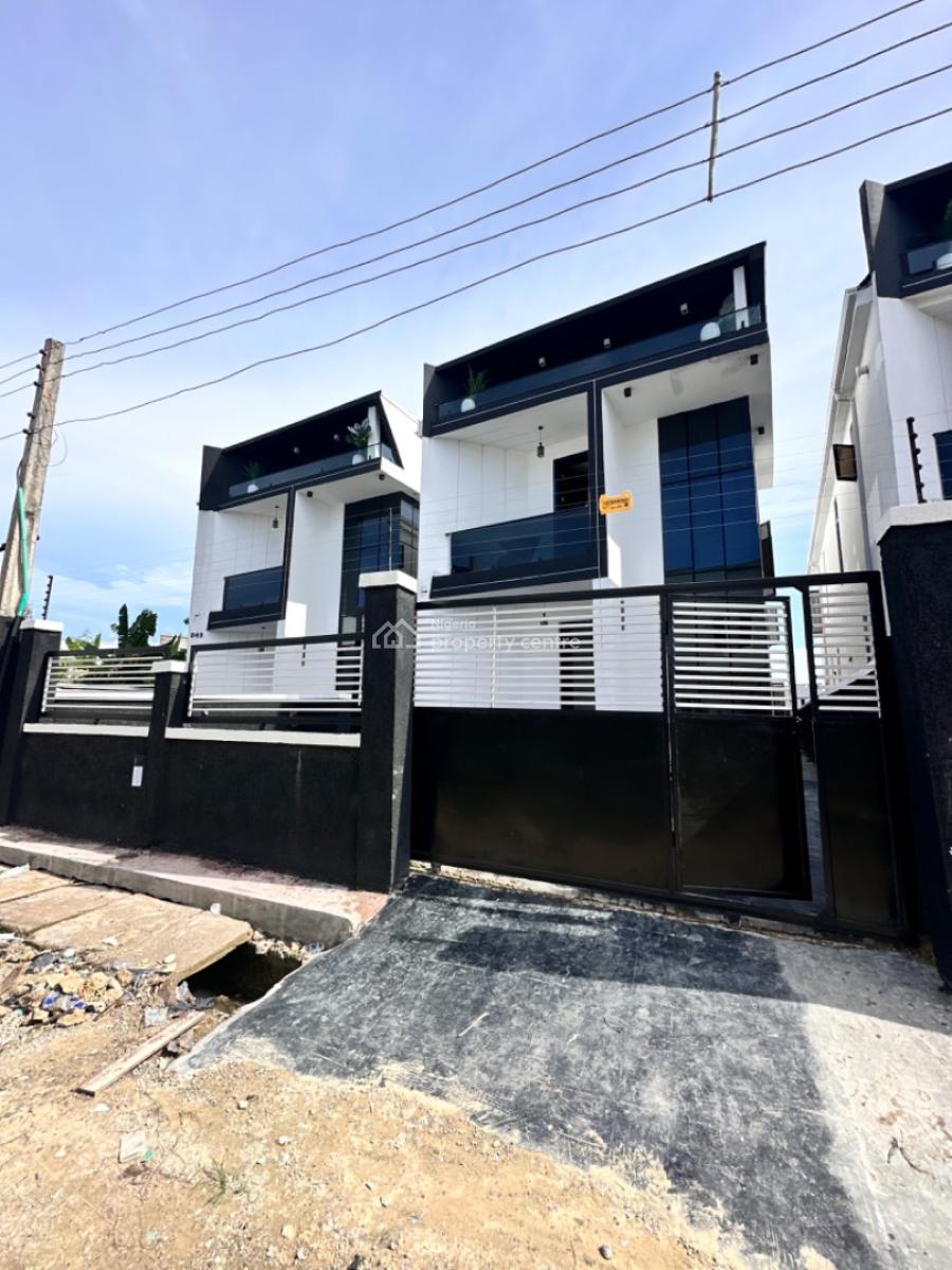 Fully Detached House, Sangotedo Axis, Lekki Phase 2, Lekki, Lagos, Detached Duplex for Sale