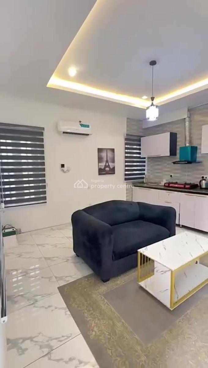 Fully Furnished Miniflat with Solar Inverter Upstairs Unit, Sangotedo, Ajah, Lagos, Mini Flat (room and Parlour) for Rent