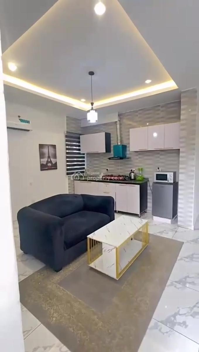 Fully Furnished Miniflat with Solar Inverter Upstairs Unit, Sangotedo, Ajah, Lagos, Mini Flat (room and Parlour) for Rent
