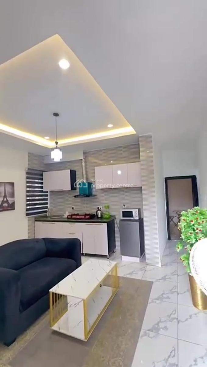 Fully Furnished Miniflat with Solar Inverter Upstairs Unit, Sangotedo, Ajah, Lagos, Mini Flat (room and Parlour) for Rent