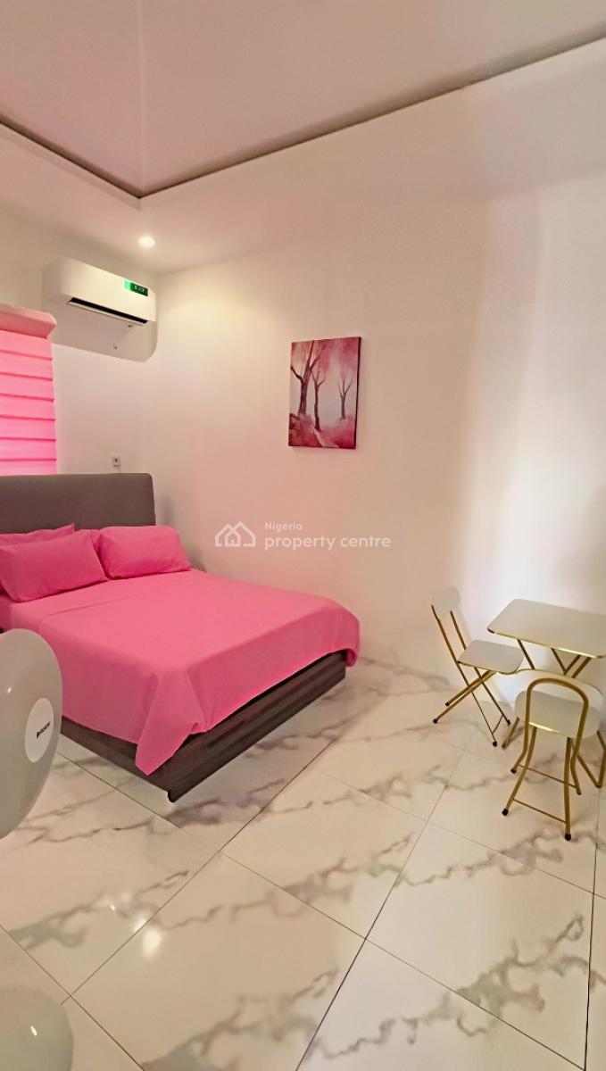 Fully Furnished Miniflat with Solar Inverter Upstairs Unit, Sangotedo, Ajah, Lagos, Mini Flat (room and Parlour) for Rent