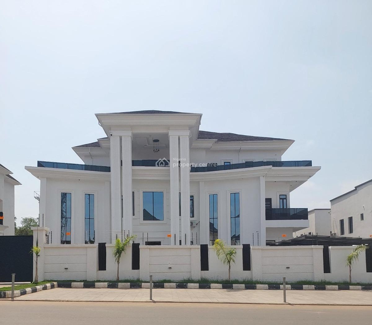 8 Bedroom Mansion with  with Amazing Features Is Available, Guzape District, Abuja, Detached Duplex for Sale