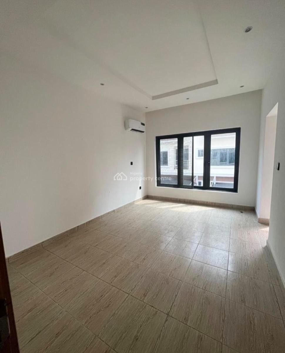 Spacious Fully Serviced 4 Bedroom Terrace Duplex with Bq, Lekki Phase 1, Lekki, Lagos, Terraced Duplex for Rent