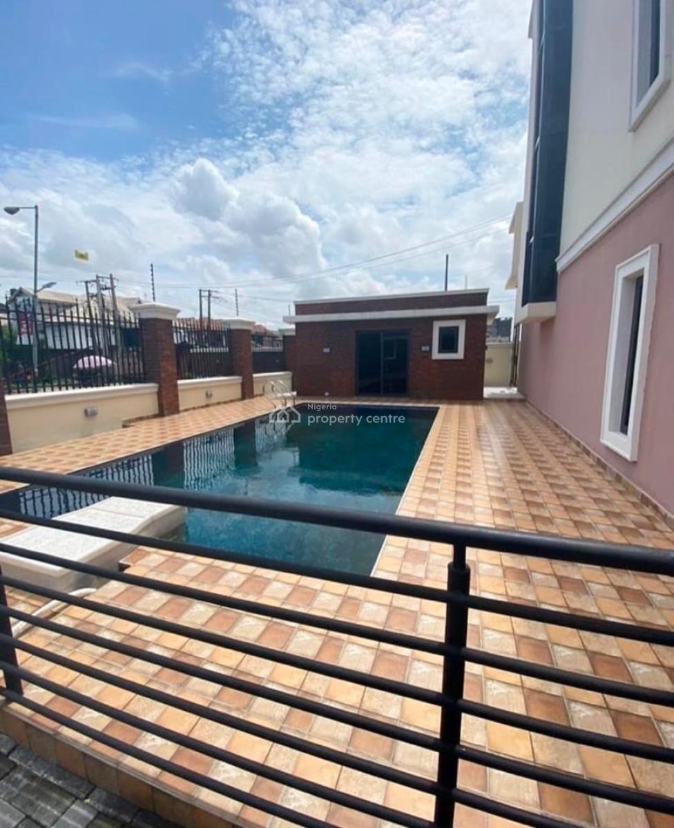 Spacious Fully Serviced 4 Bedroom Terrace Duplex with Bq, Lekki Phase 1, Lekki, Lagos, Terraced Duplex for Rent