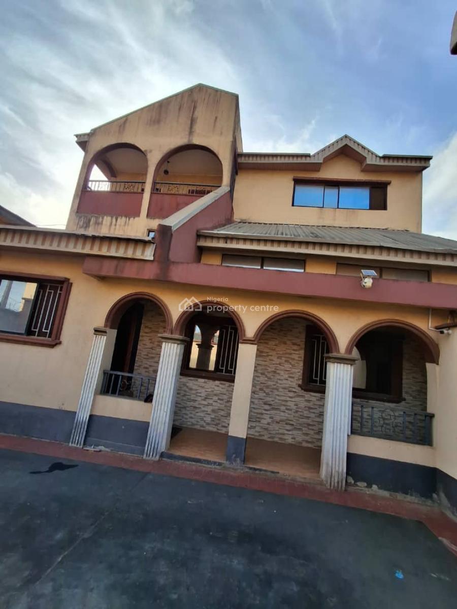 Solidly Built 5 Bedroom Duplex with 2 Units of 3 Bedroom Flat, Governor Road, Ikotun, Lagos, House for Sale