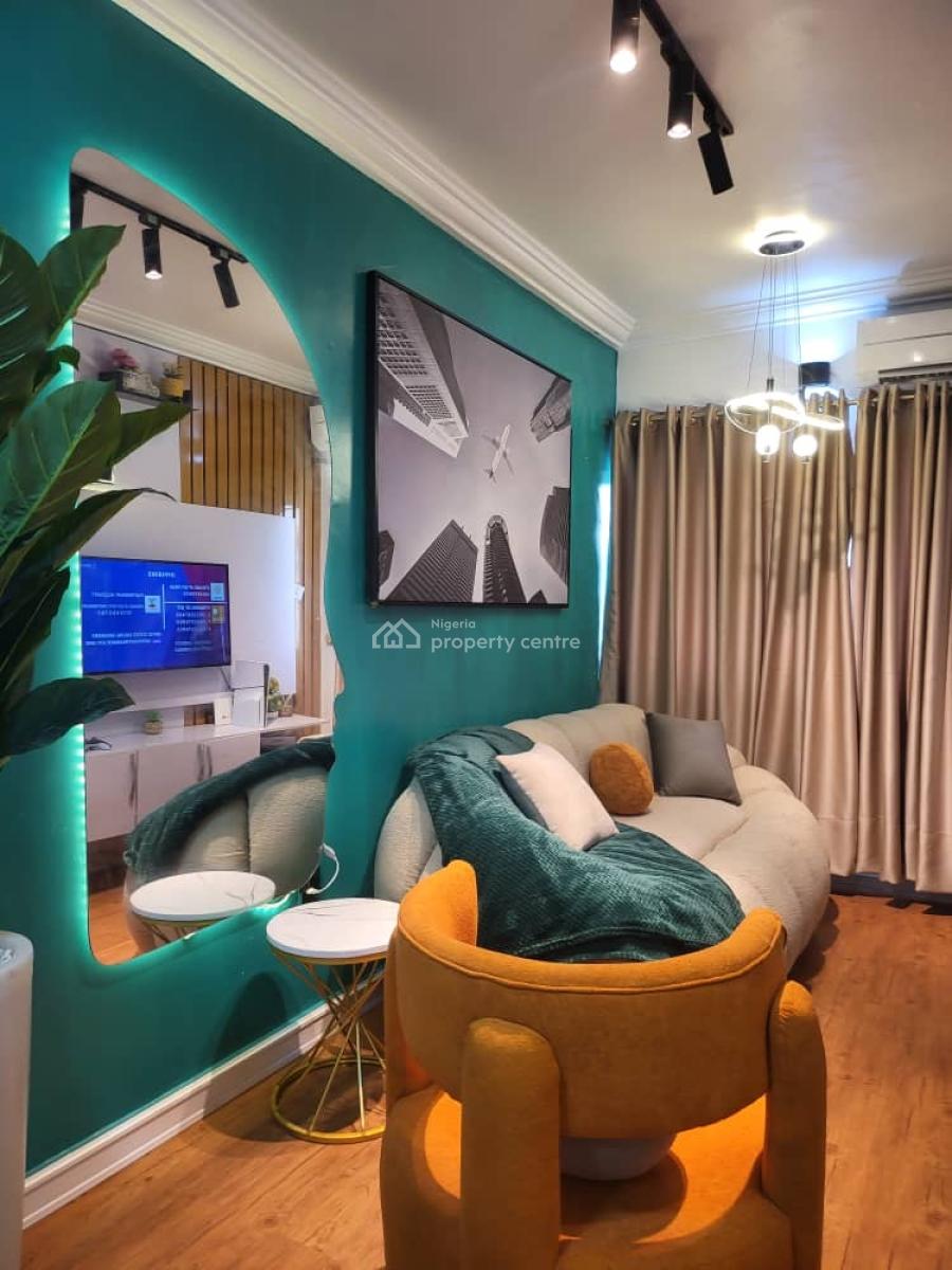 Our Lovely 2 Bedroom Seaview Apartment with Balconies,ps5,snooker Boar, Lekki Phase 2, Lekki, Lagos, Flat / Apartment Short Let