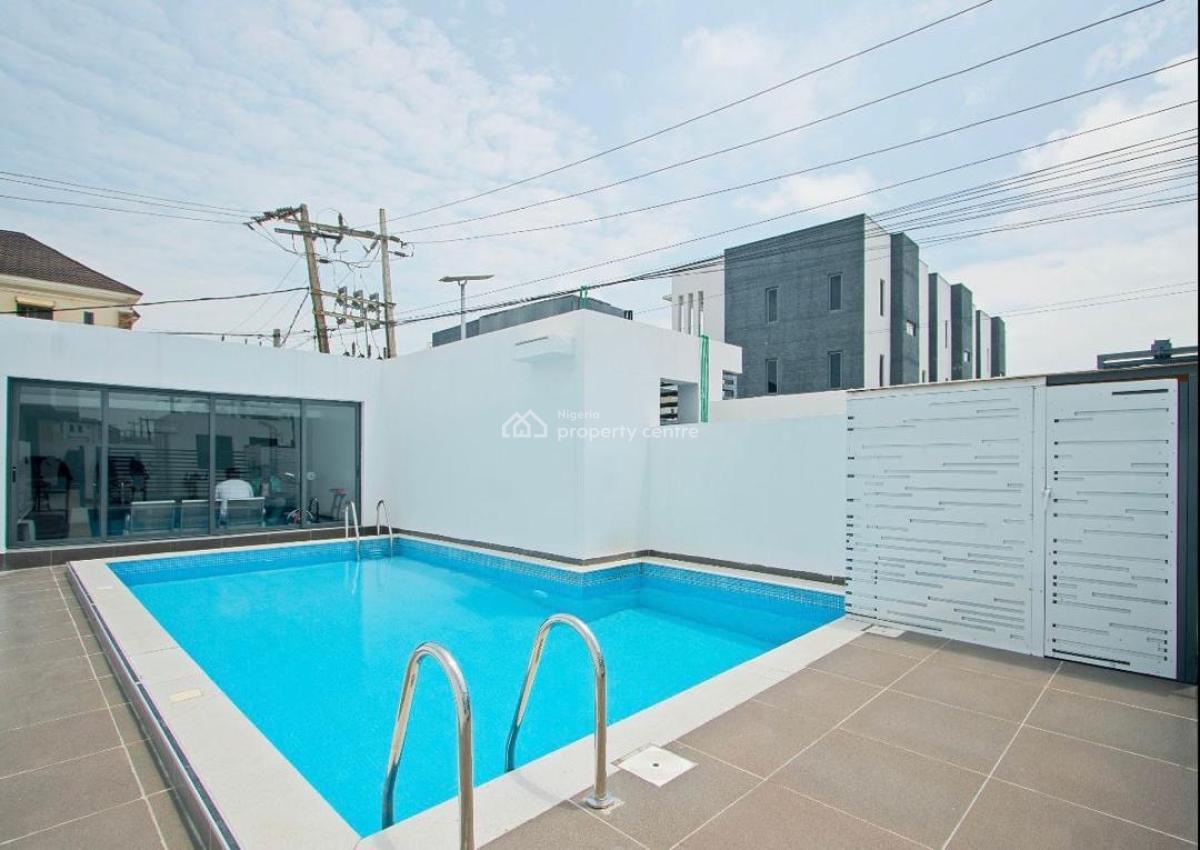 Lovely 1 Bedroom Seaview Apartment with Balconies, Ps5, & Snooker Board, Lekki Phase 1, Lekki, Lagos, Flat / Apartment Short Let