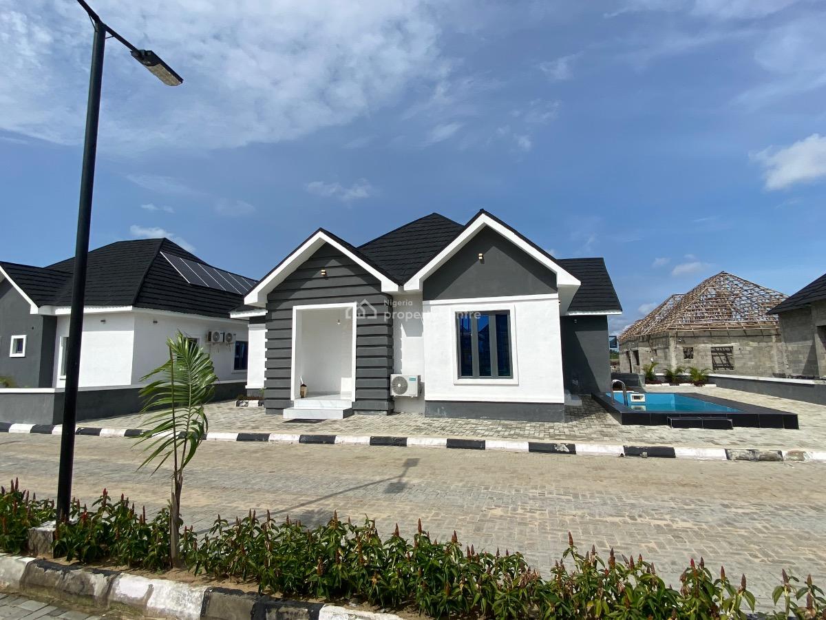 Luxury 3 Bedroom Fully Detached Bungalow with Bq, Lekki Avana Phase 2 Located in Eleranigbe Bus Stop, Ibeju Lekki, Lagos, Detached Bungalow for Sale