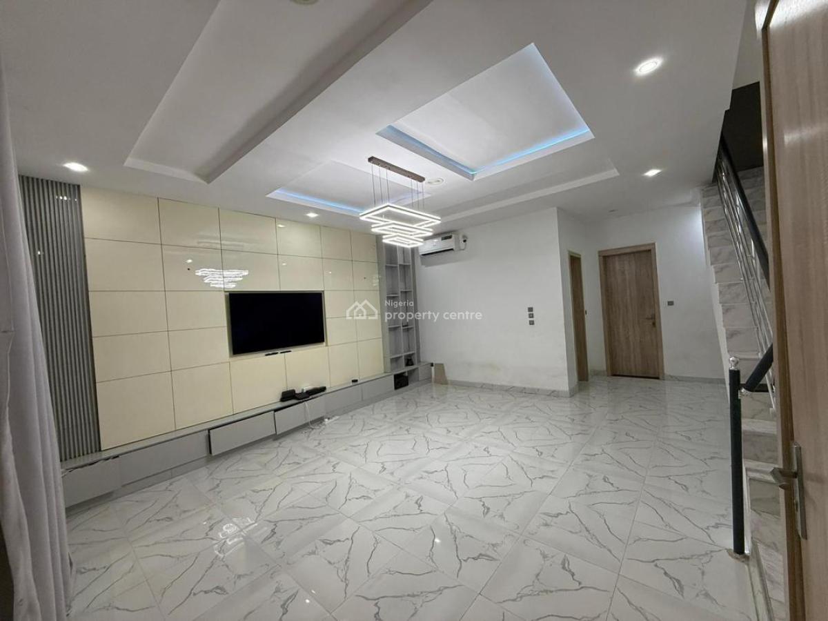Amazing 4 Bedroom Detached  House with Bq, Second Toll Gate, Lekki Expressway, Lekki, Lagos, Detached Duplex for Rent
