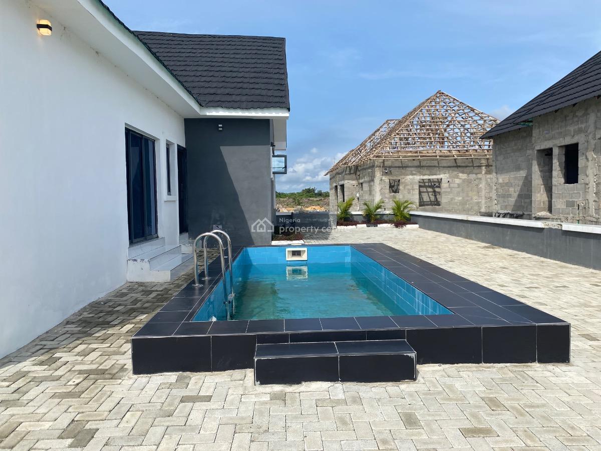 Luxury 4 Bedroom Fully Detached Bungalow with Bq in a Prime Location, Lekki Avana Phase 2 Eleranigbe Bus Stop, Ibeju Lekki, Lagos, Detached Bungalow for Sale