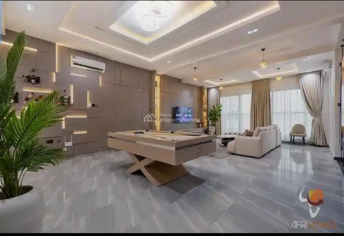 Furnished Luxury 2bedroom Penthouse with Pool, Snooker, Gym & Rooftop, Right Hand, Lekki Phase 1, Lekki, Lagos, Flat / Apartment for Rent