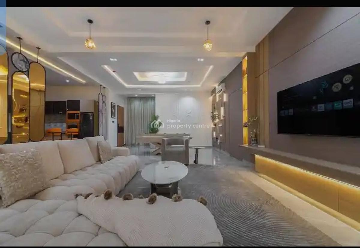 Furnished Luxury 2bedroom Penthouse with Pool, Snooker, Gym & Rooftop, Right Hand, Lekki Phase 1, Lekki, Lagos, Flat / Apartment for Rent