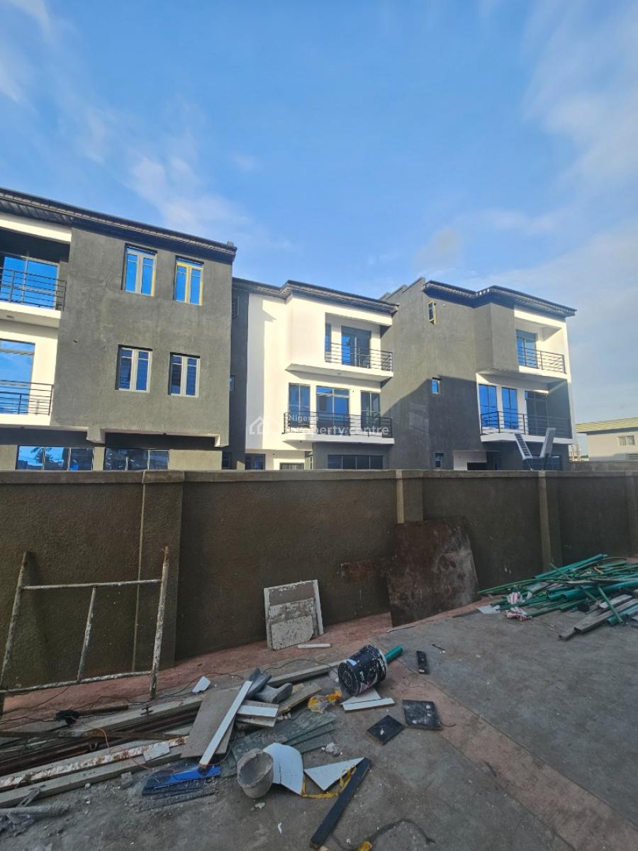 Exquisite Built 4 Bedroom Terrace Duplex with Bq, Ogba, Ikeja, Lagos, Terraced Duplex for Sale
