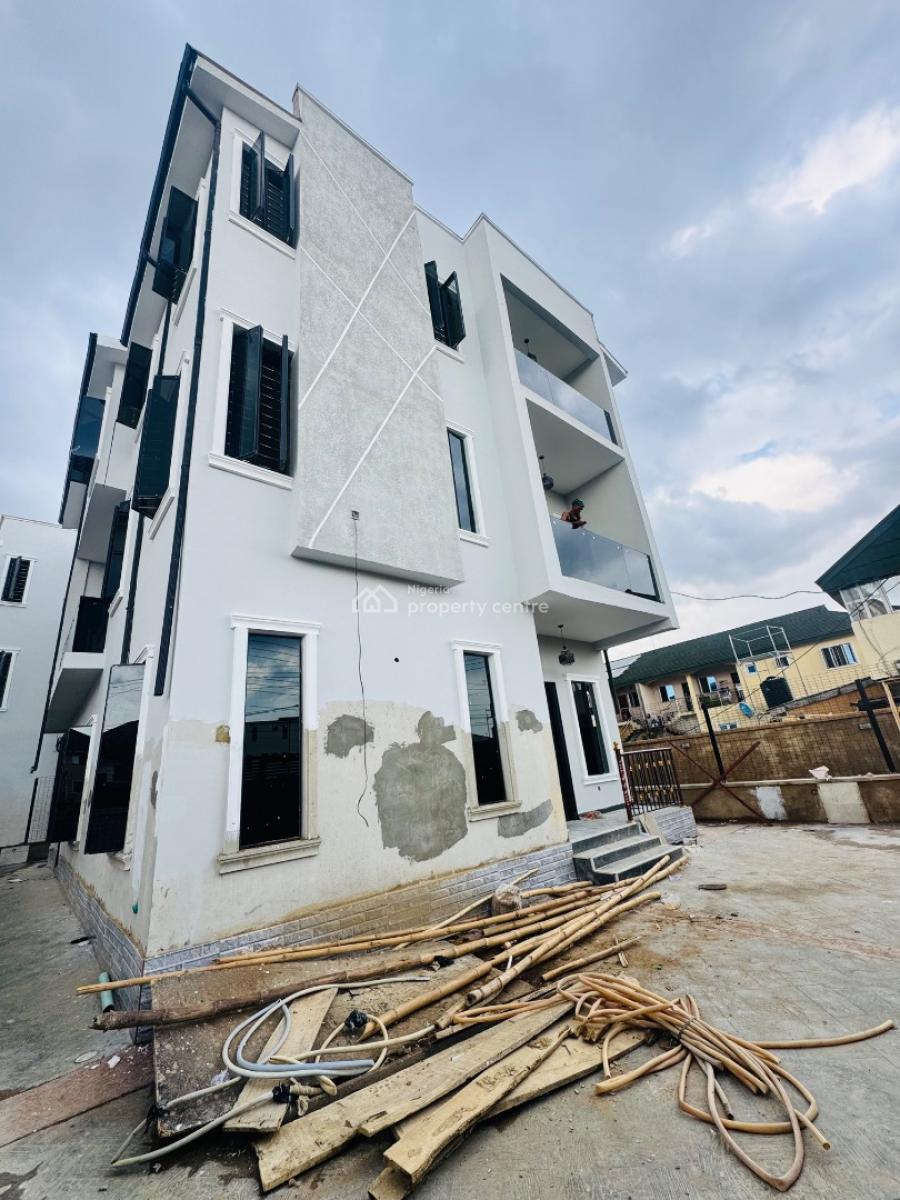 Newly Built 5 Bedroom Semi Detached Duplex with Bq, Gbagada, Lagos, Semi-detached Duplex for Rent