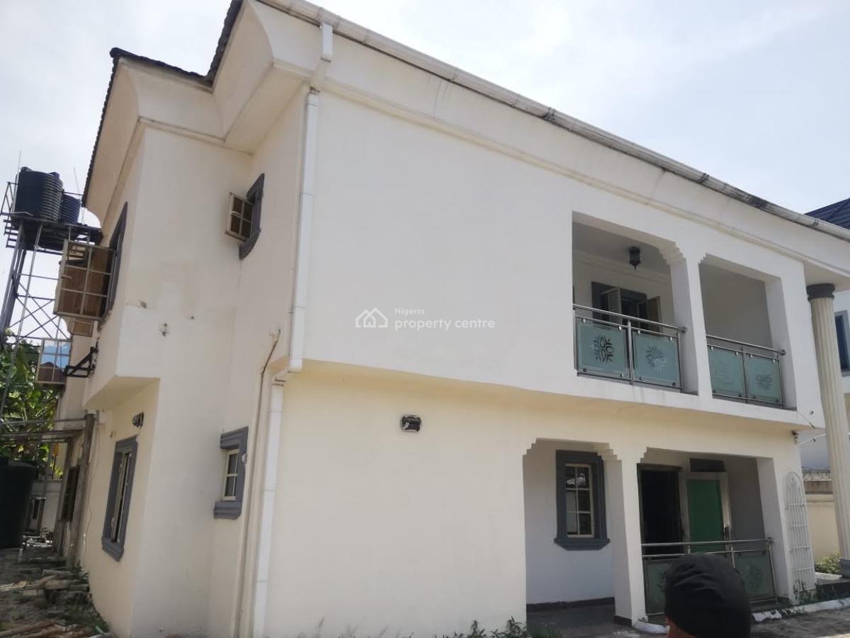 Distressed 5 Bedroom Duplex in Chevy View Estate, Chevron Drive- Chevy View Estate, Lekki, Lagos, Detached Duplex for Sale