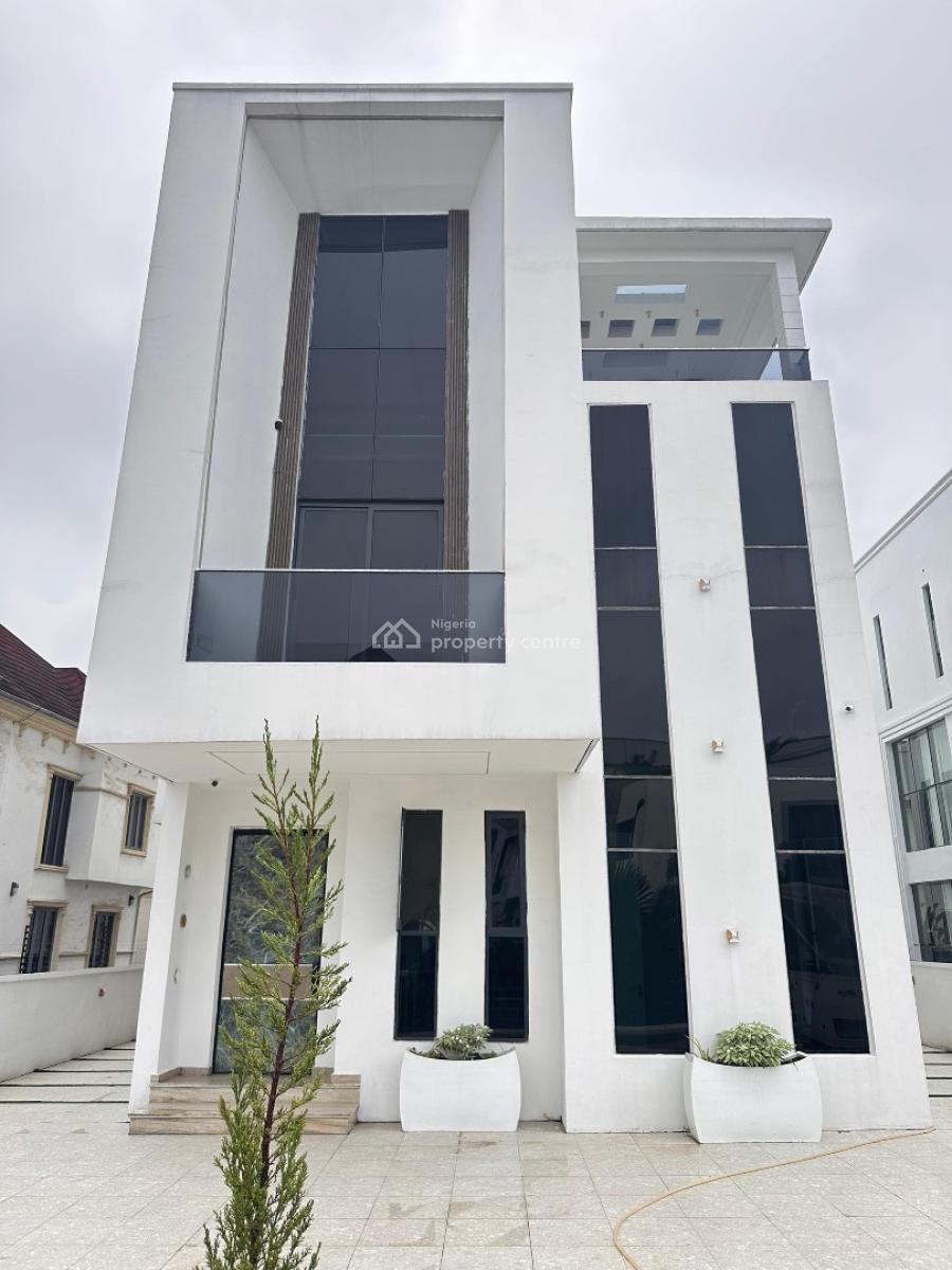 Luxury 5 Bedroom Fully Detached Duplex with 1 Room Bq, Osapa, Lekki, Lagos, Detached Duplex for Sale