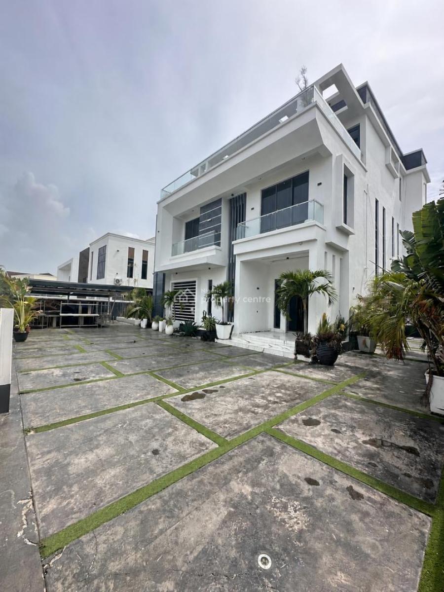 Luxury 5 Bedroom Fully Detached Duplex with 2 Rooms Bq, Osapa, Lekki, Lagos, Detached Duplex for Sale