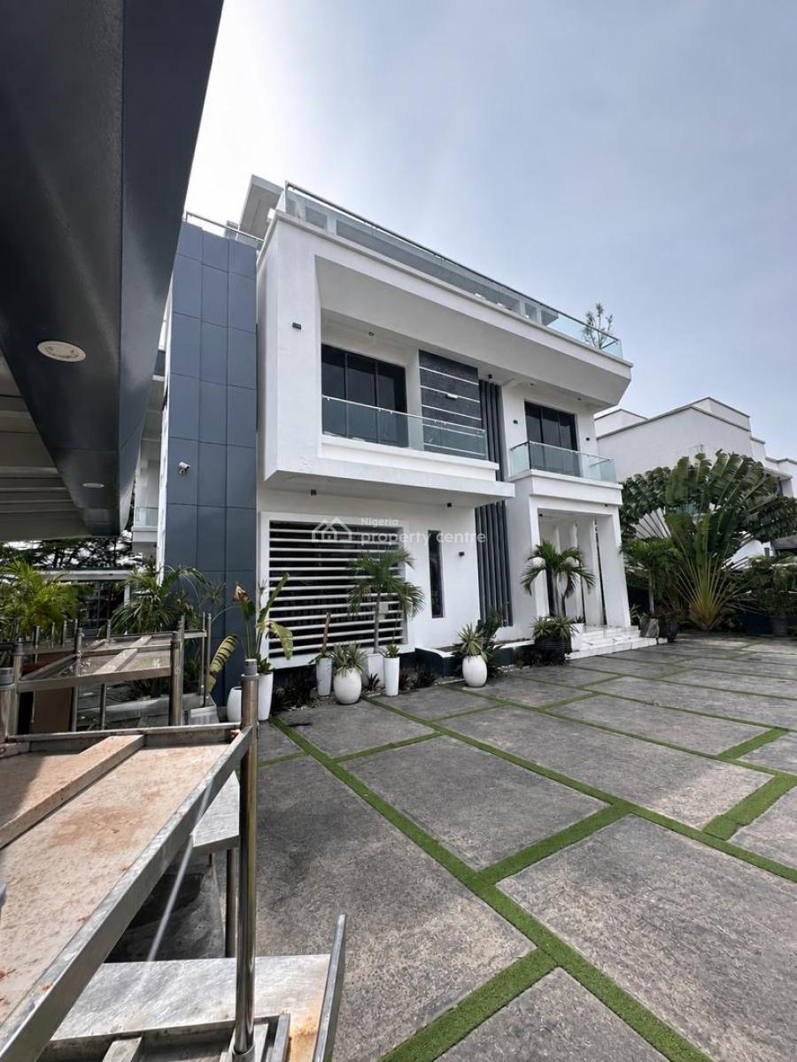 Luxury 5 Bedroom Fully Detached Duplex with 2 Rooms Bq, Osapa, Lekki, Lagos, Detached Duplex for Sale