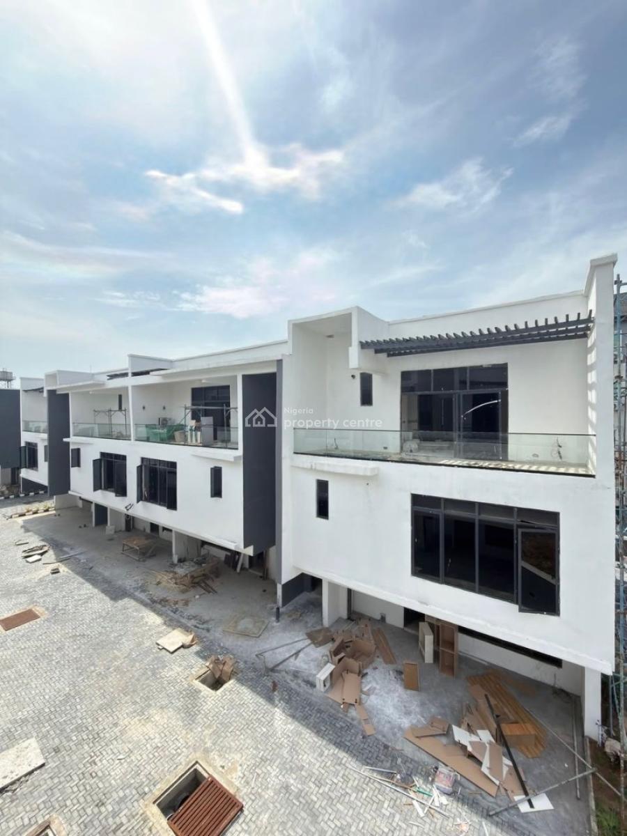 4 Bedroom Terrace Detached Duplex with Swimming Pool, Ikate, Lekki Phase 1, Lekki, Lagos, Terraced Duplex for Rent