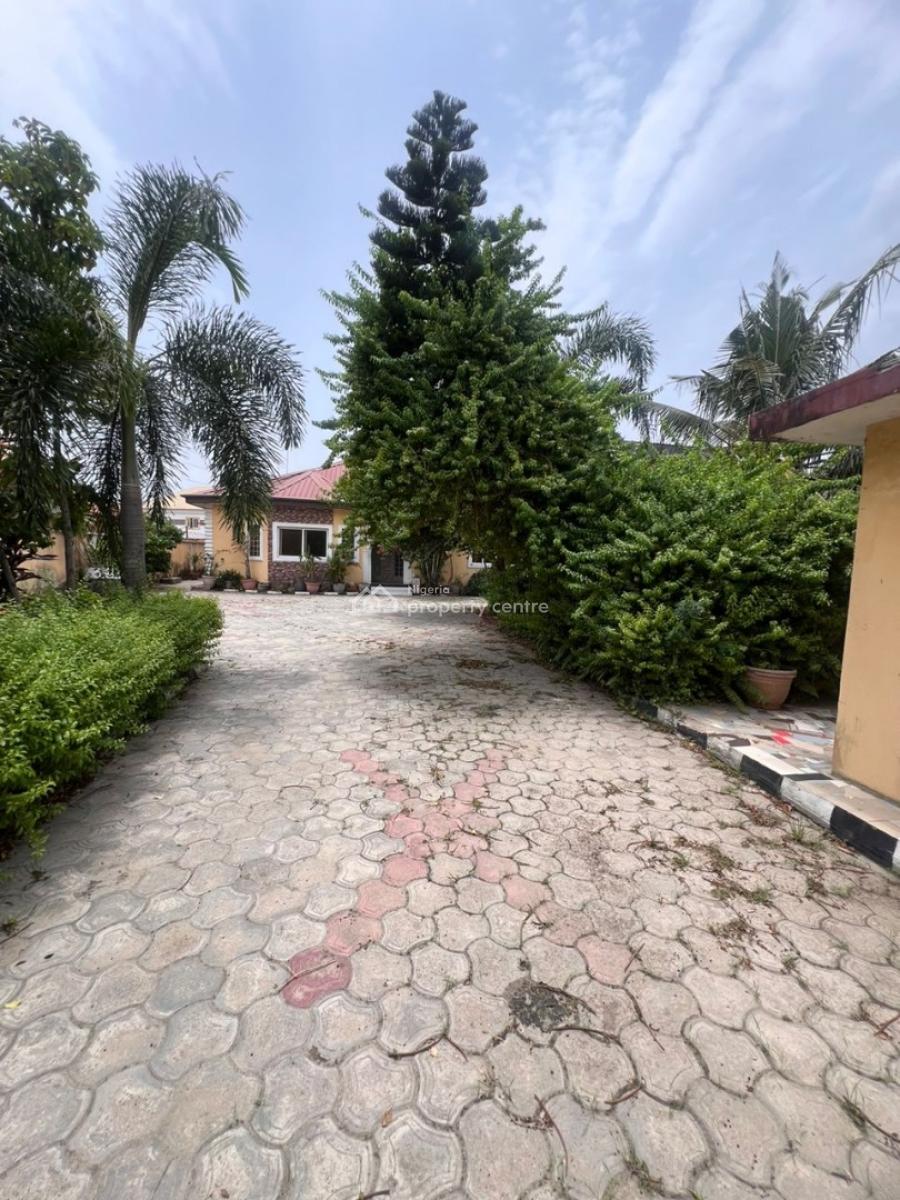 Spacious 4 Bedroom Bungalow with Study and Greenery, Greenville Estate, Badore, Ajah, Lagos, Detached Duplex for Rent