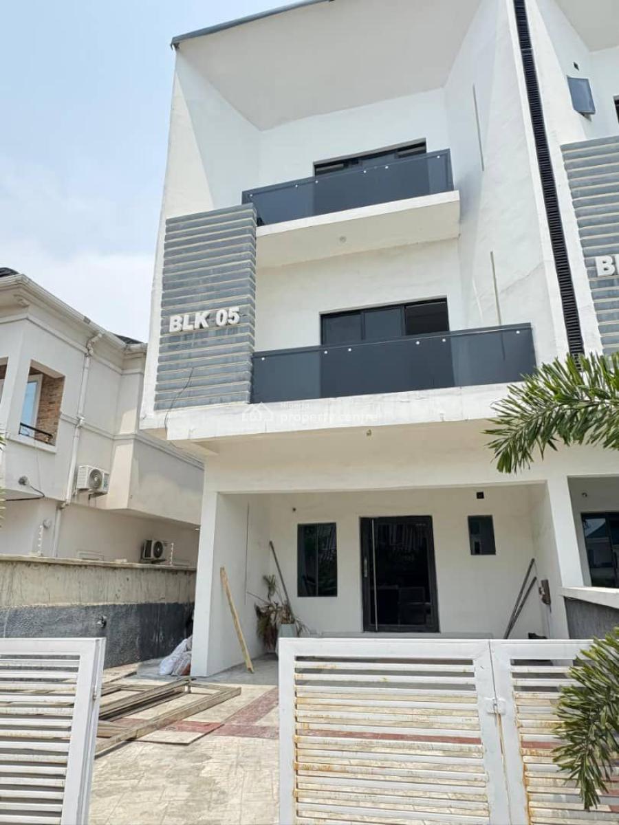 Brand New 4 Bedroom Semi-detached Duplex, Access to Lekki Phase 1, Chevron and Other Businesses Areas, Ikota, Lekki, Lagos, Semi-detached Duplex for Sale