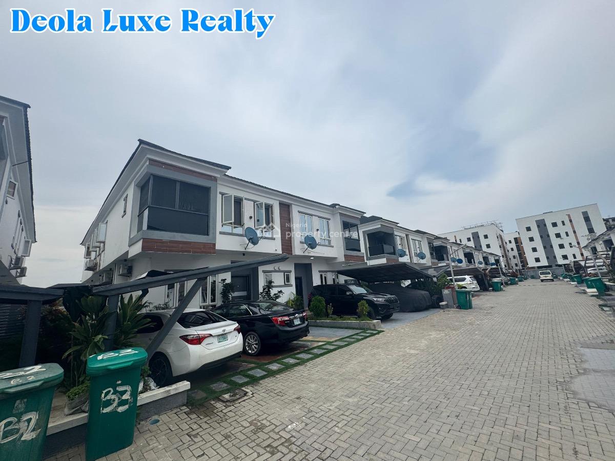 a Well Maintained 4 Bedroom Duplex in a Family Oriented Estate, Nike Art Gallery Road, Ikate, Lekki, Lagos, Semi-detached Duplex for Sale