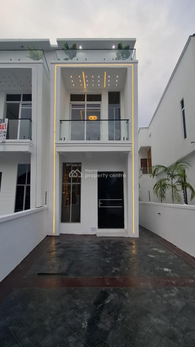 Luxury Dignified Home  2 Units of Luxuriously Finished 4 Bedroom Sem, Oakland Estate, Sangotedo, Ajah, Lagos, Semi-detached Duplex for Rent