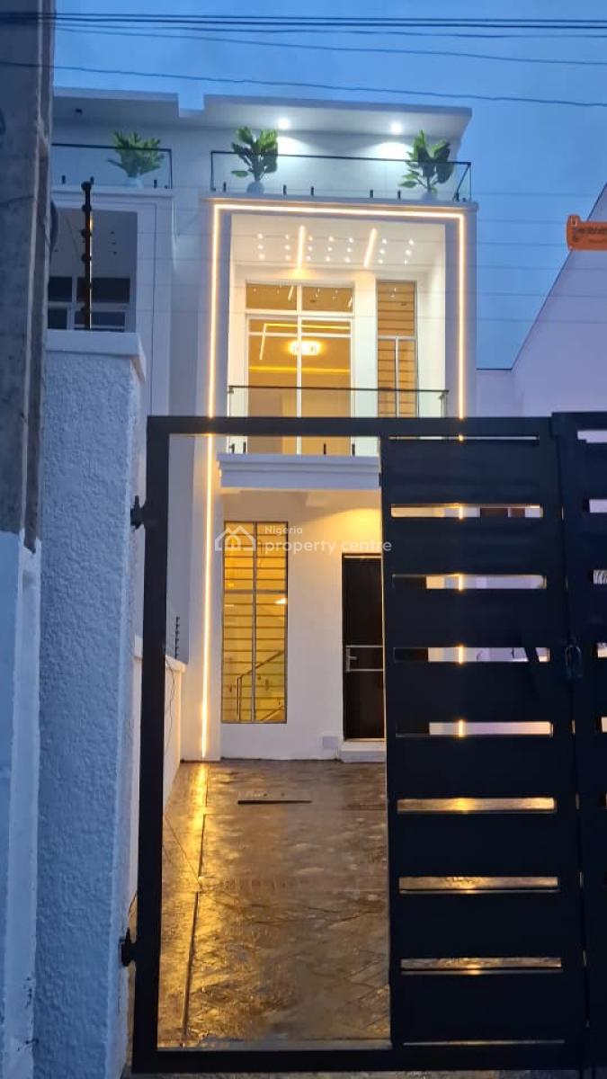 Luxury Dignified Home  2 Units of Luxuriously Finished 4 Bedroom Sem, Oakland Estate, Sangotedo, Ajah, Lagos, Semi-detached Duplex for Rent