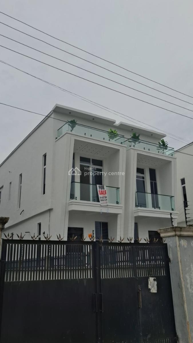 Luxury Dignified Home  2 Units of Luxuriously Finished 4 Bedroom Sem, Oakland Estate, Sangotedo, Ajah, Lagos, Semi-detached Duplex for Rent