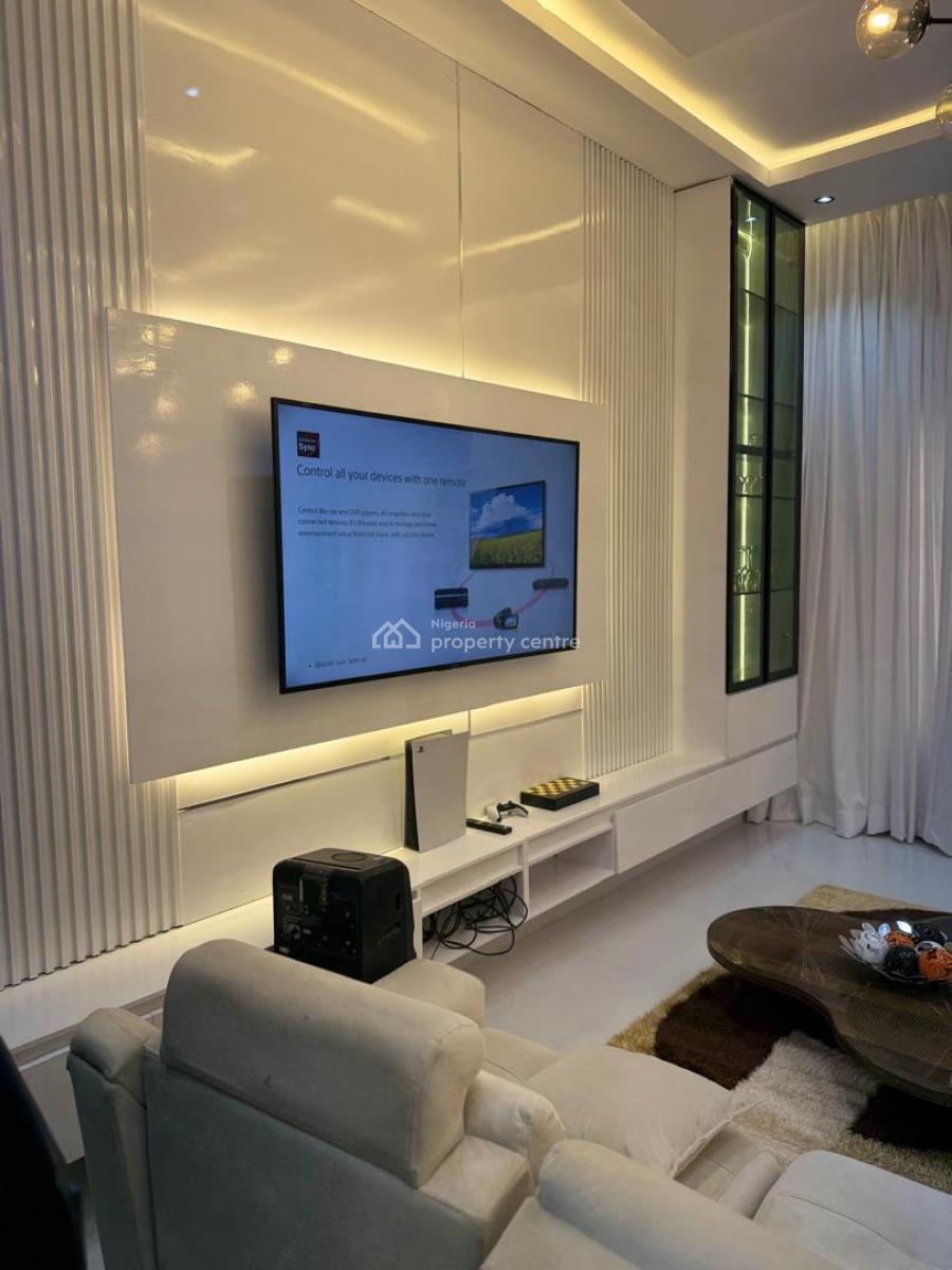 Luxury 3 Bedroom Self Compound Duplex with Ps5, Chevron Alternative Route, Lekki Phase 2, Lekki, Lagos, House Short Let