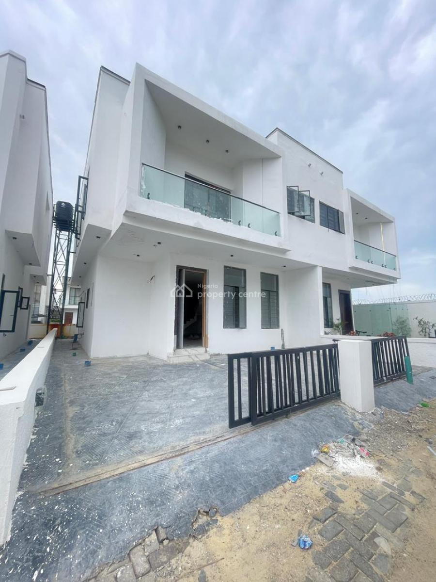 Premium 4 Bedroom Semi Detached Duplex with Spacious Interior, Situated in a Secure and Highly Sought-after Area., Sangotedo, Ajah, Lagos, Semi-detached Duplex for Sale