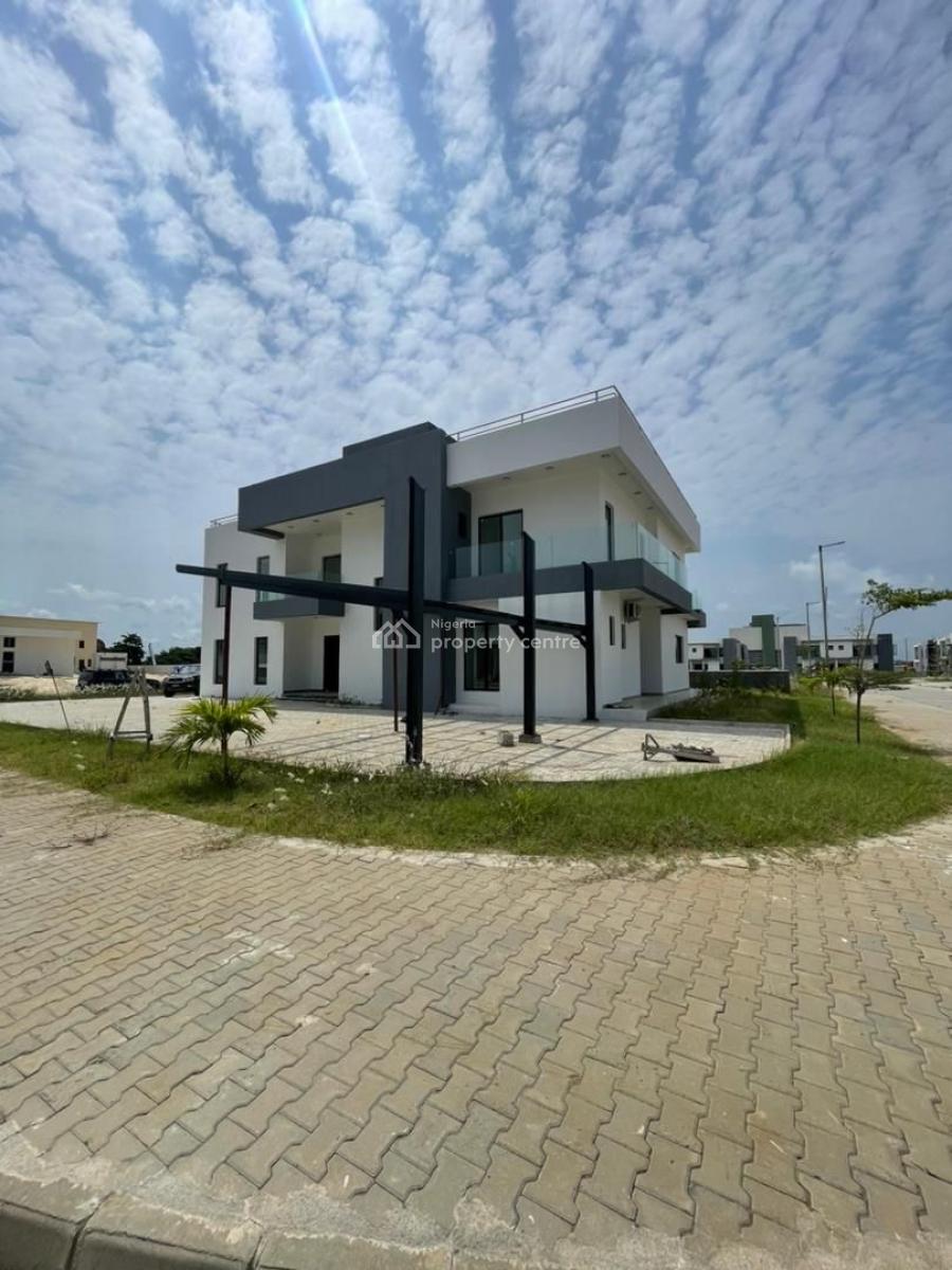 Newly Built 5-bedroom Detached Residence with a Beach View, Maiyegun Beach Estate, Lekki. (off The Coastal Road), Lekki, Lagos, Detached Duplex for Rent