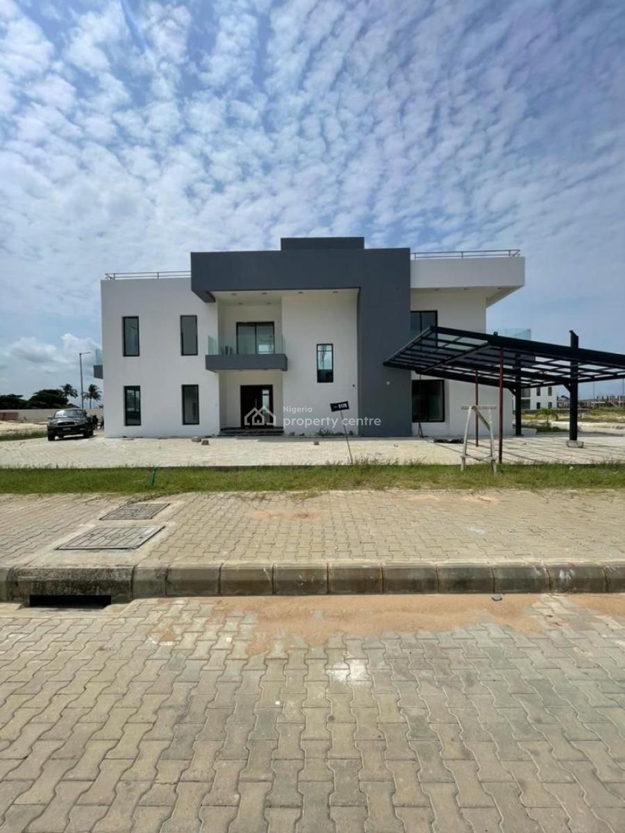 Newly Built 5-bedroom Detached Residence with a Beach View, Maiyegun Beach Estate, Lekki. (off The Coastal Road), Lekki, Lagos, Detached Duplex for Rent