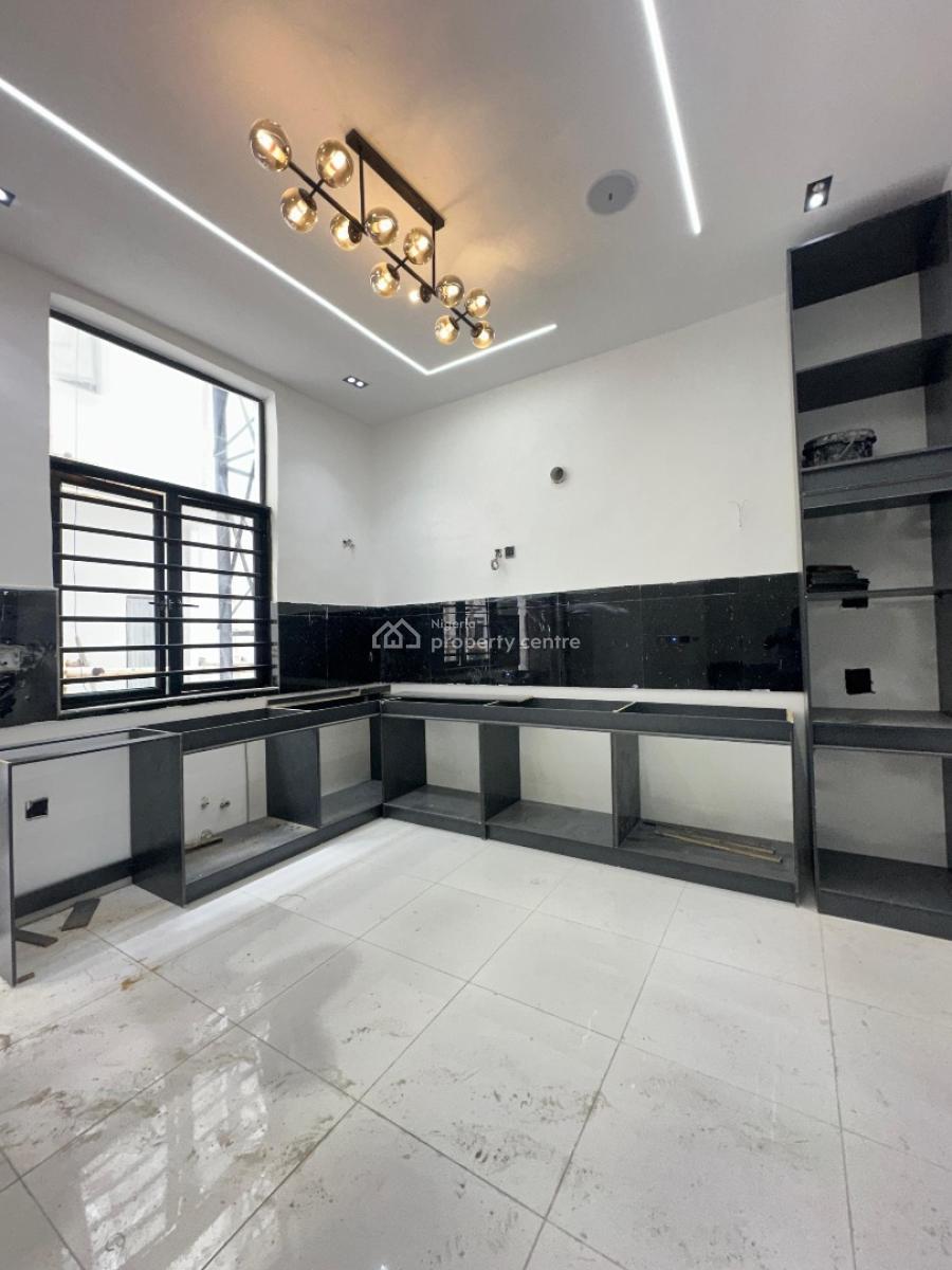 Exquisite 4 Bedroom Semi Detached Duplex with Bq, Situated in a Calm and Well-developed Environment., Sangotedo, Ajah, Lagos, Detached Duplex for Sale