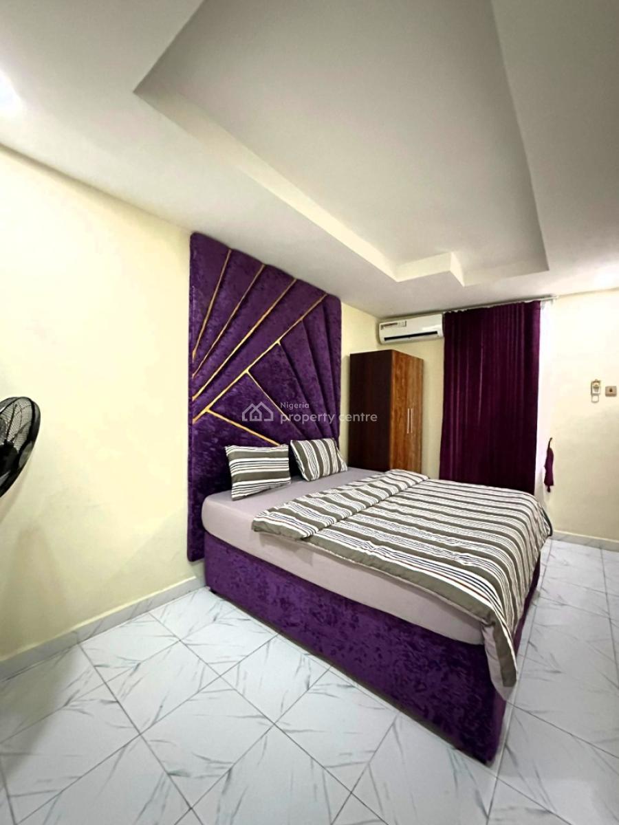 Nicely Furnished and Well Serviced Luxury 2 Bedroom Apartment, Off Adeniran Ogunsanya, Surulere, Surulere, Lagos, Flat / Apartment Short Let