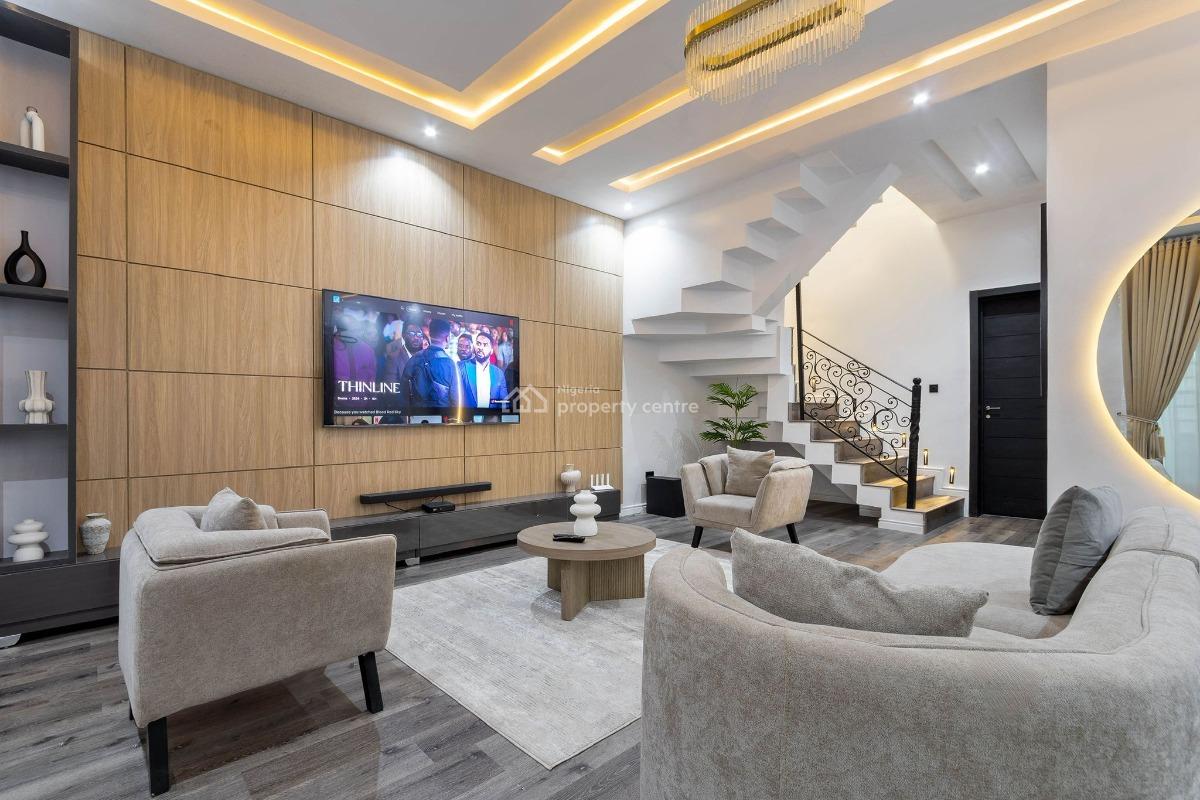 Luxury 4 Bedrooms Duplex, Ikota, Lekki, Lagos, Detached Duplex Short Let