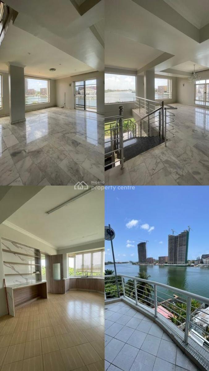 4 Bedroom Waterfront Maisonette Penthouse, Old Ikoyi, Ikoyi, Lagos, Flat / Apartment for Rent