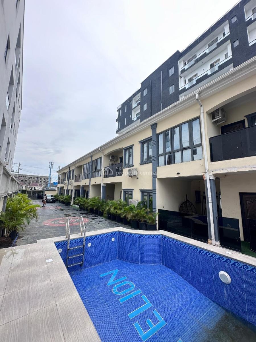 Fully Furnished 4bedroom Terrace Duplex with Swimming Pool, Lekki Phase One ,lekki ,lagos ,nigeria, Lekki Phase 1, Lekki, Lagos, Terraced Duplex for Rent