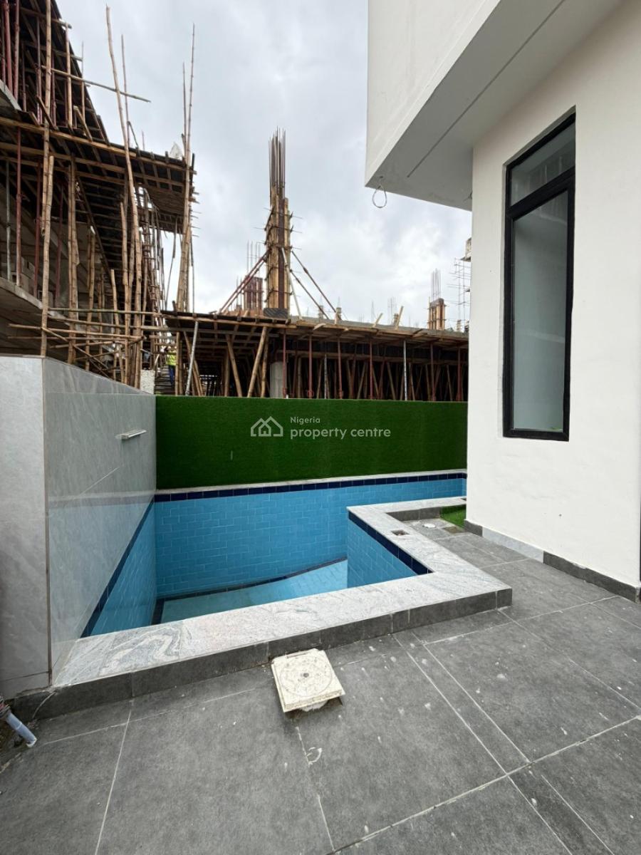 Standard 5 Bedroom Semi Detached Duplex with Pool,bq, Cinema and Rooft, Lekki Phase One (1), Lekki, Lagos, Semi-detached Duplex for Sale