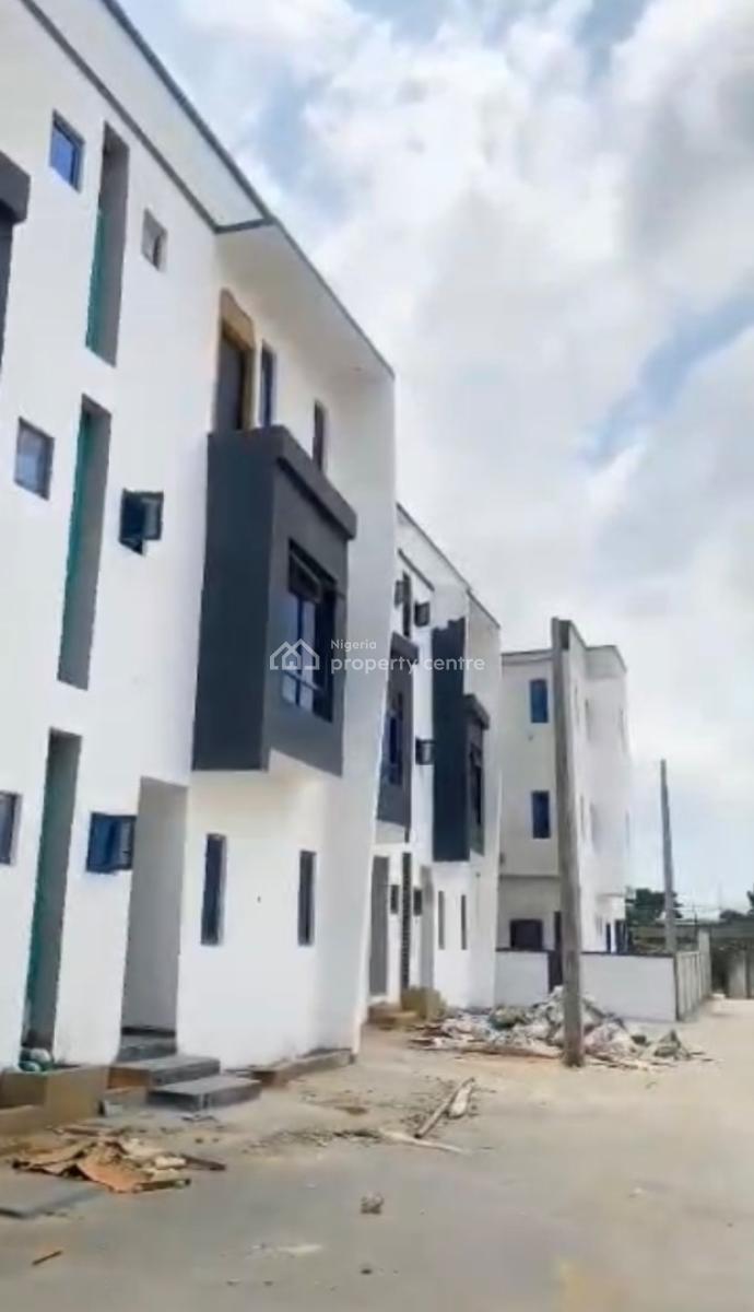 Newly Built 4 Bedroom Semi-detached Building with a Room Bq., Opebi, Ikeja, Lagos, Detached Duplex for Sale