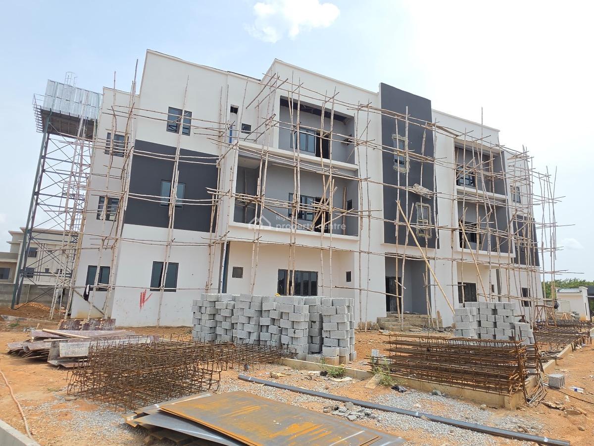 Semi Finished 3 Bedroom Apartments with Bq  in an Estate, Idu Nizamie Turkish Hospital, Karmo, Abuja, Flat / Apartment for Sale
