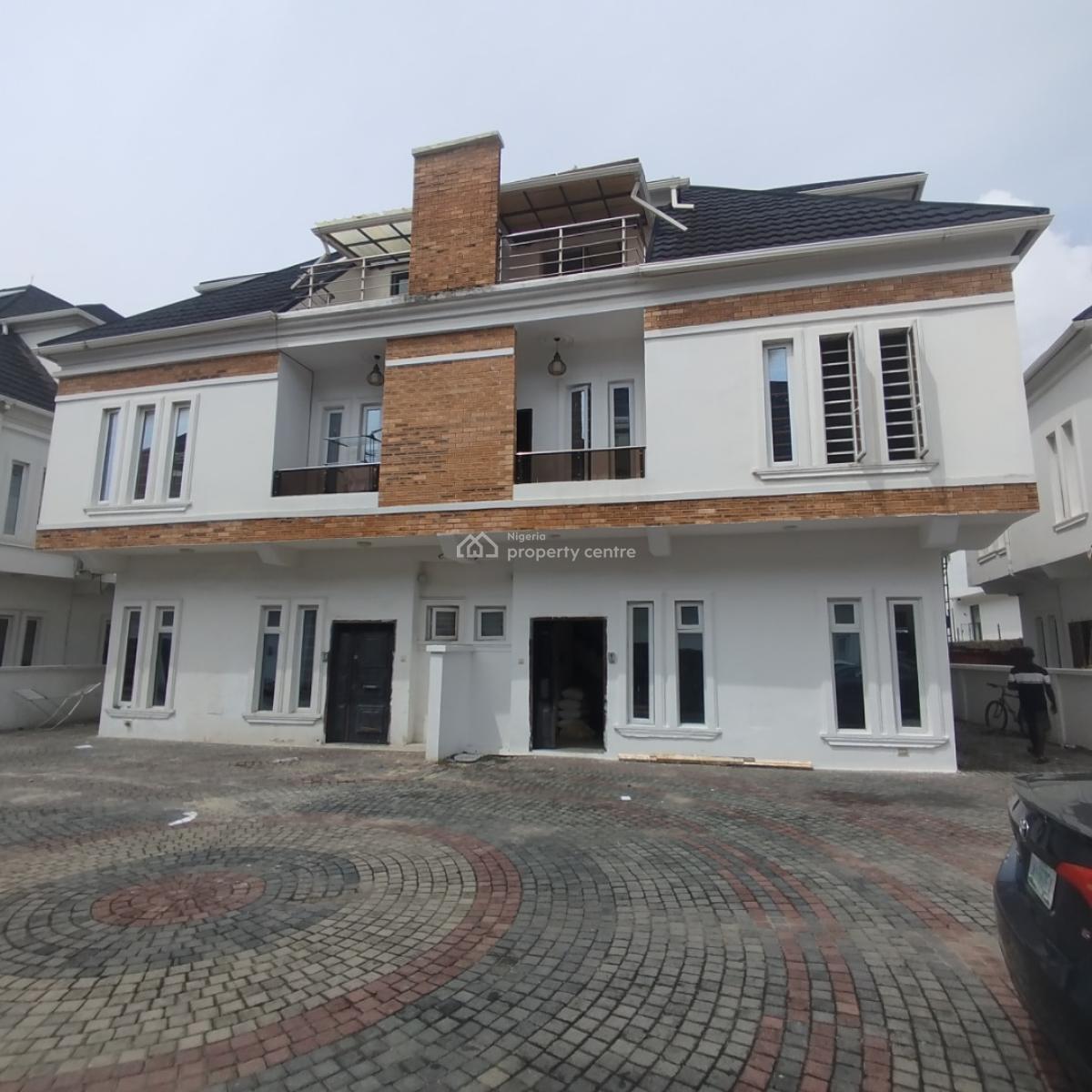 Luxury 4 Bedroom Semi Detached Duplex with Bq, Oral Estae, Lekki Expressway, Lekki, Lagos, Semi-detached Duplex for Rent