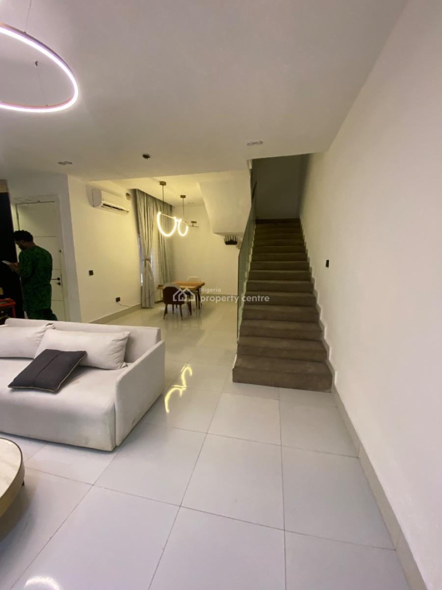 Luxury Massive  Furnished  7 Bedroom Terraced Duplex, Eleganza in a Top Notch Estate, Lekki, Lagos, Terraced Duplex for Rent