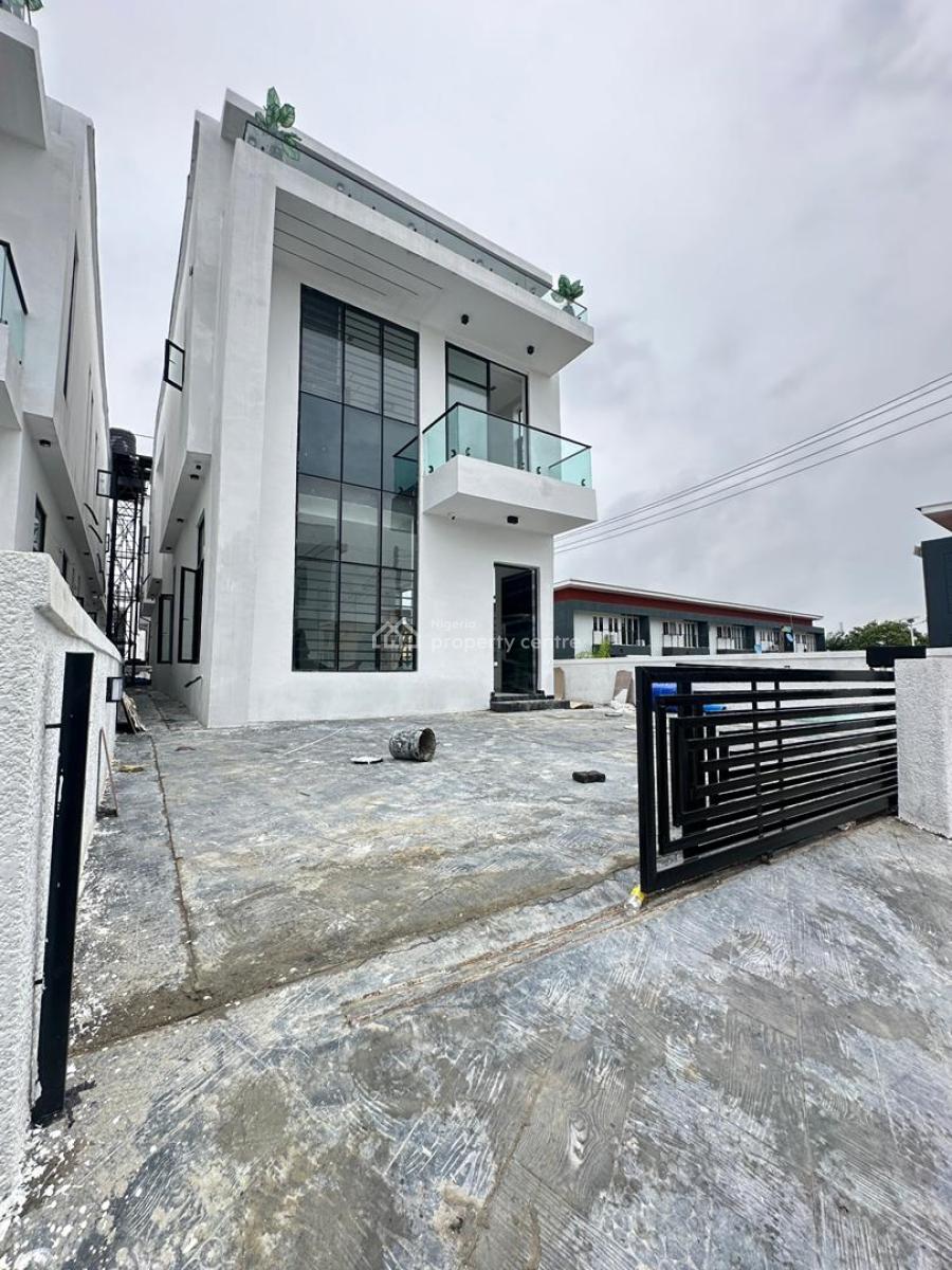 Exquisite Spacious Luxury 5 Bedroom Fully Detached Duplex with a Bq, Sangotedo, Ajah, Lagos, Detached Duplex for Sale