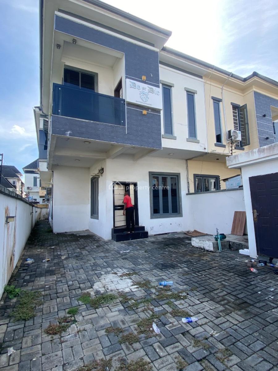 Luxury Standard 4 Bedroom Semi Detached Duplex, Chevron Lekki Lagos, Lekki, Lagos, Semi-detached Duplex for Rent