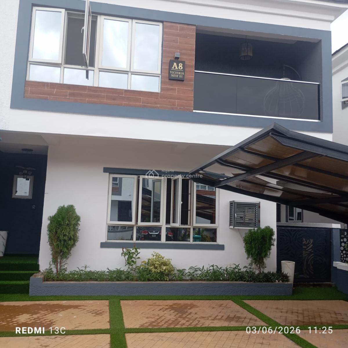 4 Bedrooms Cool Fancy House with Premium Facilities, Harris Drive, Vgc, Lekki, Lagos, Semi-detached Duplex for Rent