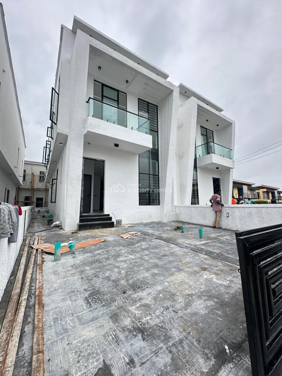 1 Unit Left of This Spacious 4 Bedroom Semi-detached Duplex + Bq, Sangotedo, Ajah, Lagos, Semi-detached Duplex for Sale
