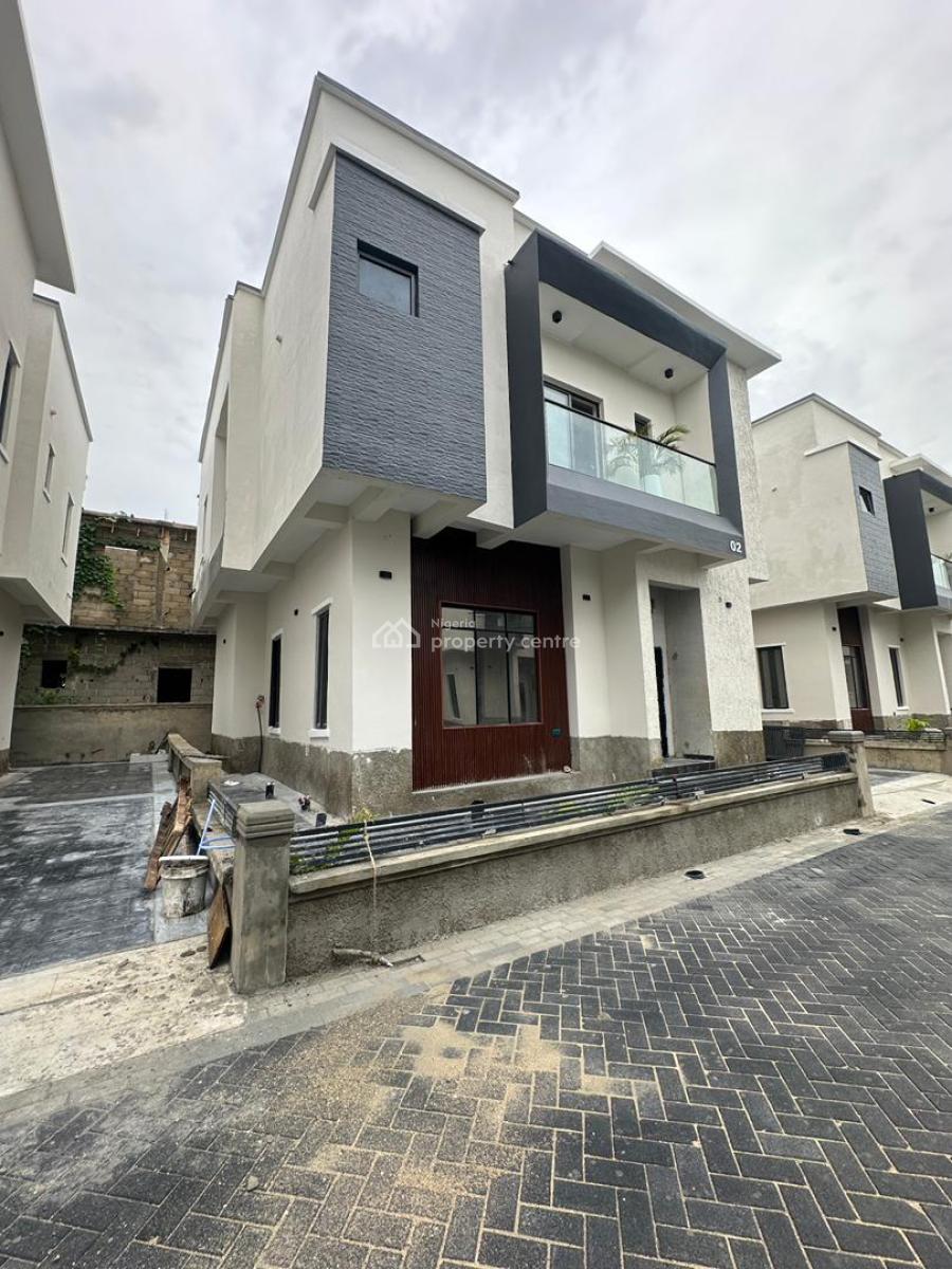 Exquisite 4 Bedroom  Fully Detached Duplex with a Room Bq, Ajah, Lagos, Detached Duplex for Sale
