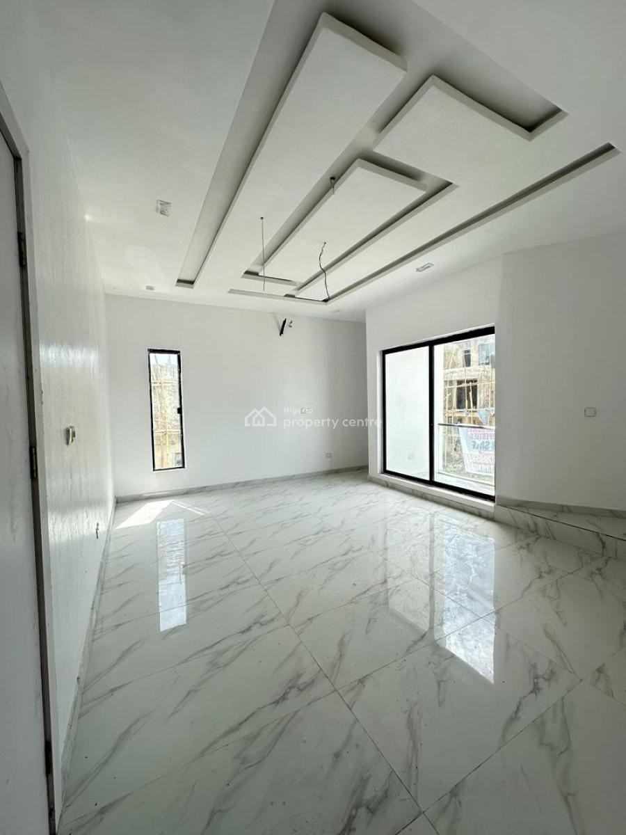 Well-built  Luxury 4 Bedroom Fully Detached Duplex with Bq and Pool, Chevron, Lekki, Lagos, Detached Duplex for Sale