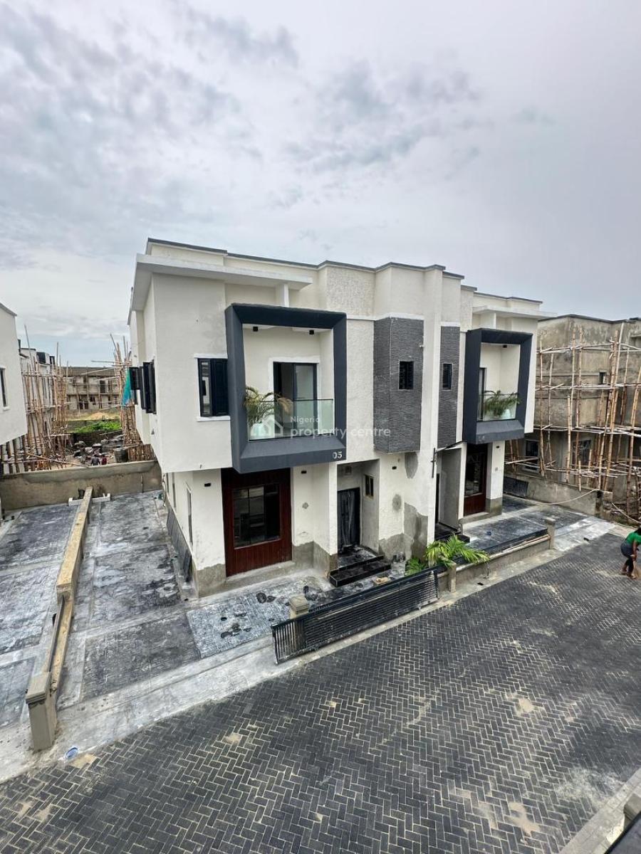 Newly Built 4 Bedroom Semi Detached Duplex with Bq, Ajah, Lagos, Semi-detached Duplex for Sale